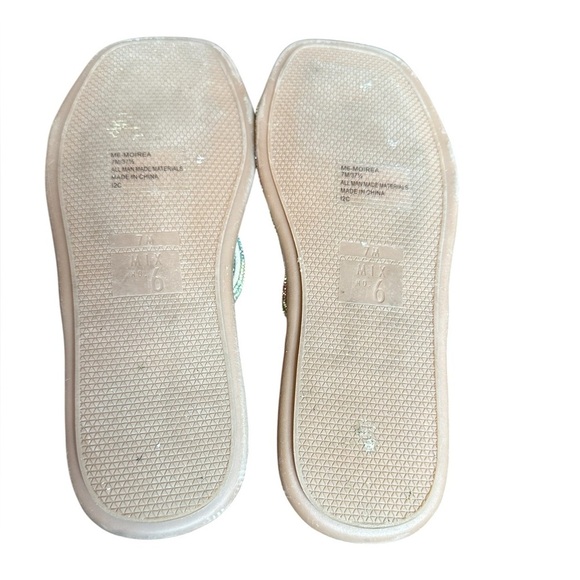 Mix No. 6 Pastel Rhinestone Slide Sandals - Picture 5 of 5